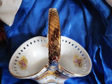 Ostali kućni dekor: Vaza,korpa nova vintaz Lordshade porcelan. Perfektan profesionalni — 7