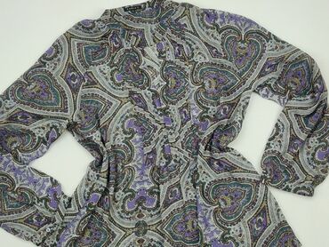 szara bluzki z długim rekawem: Blouse, XL (EU 42), condition - Very good