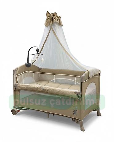 Manejlər: 👶 Yeni Model Cool Baby P906 Qatlana Bilən Manej Çarpayısı Körpənizin — 1