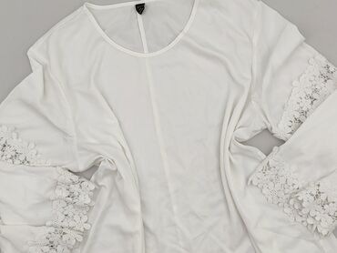 koszulka z odkrytym brzuchem: Shein Curve, Women's blouse, size 4XL (EU 48)
