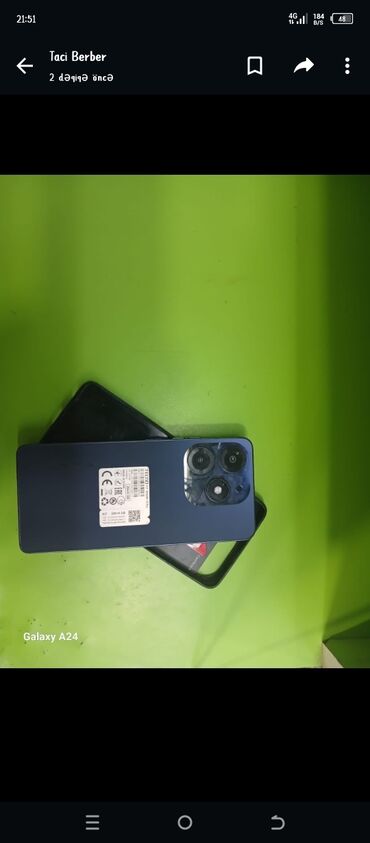 телефон fly ff180 black: Tecno Spark 10 Pro, 256 GB, rəng - Qara