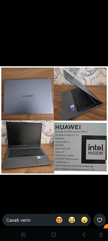 Huawei: Satılır! Kompüter satılır. Qiymət: 850 AZN - Az işlənib, vəziyyəti — 1