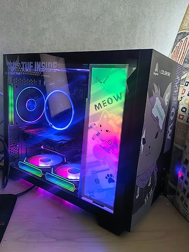 pc case: Компьютер, ядер - 6, ОЗУ 16 ГБ, Для работы, учебы, Б/у, Intel Core i5, NVIDIA GeForce RTX 3050, NVMe — 2