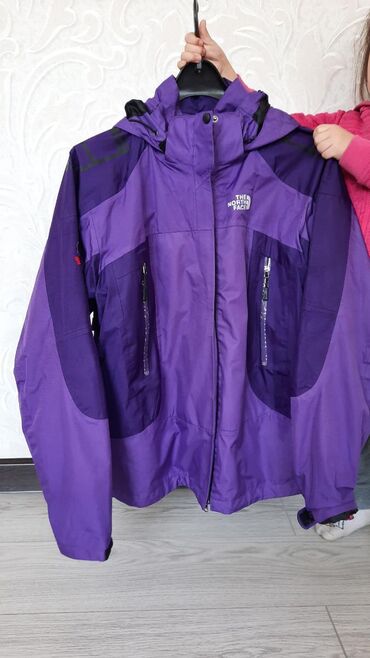 женские демисезонные куртки и пальто в Кыргызстан | ПАЛЬТО: Женская куртка XL (42), цвет - Фиолетовый, Norte