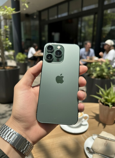 Apple iPhone: IPhone 13 Pro, Б/у, 128 ГБ, Alpine Green, Чехол, Коробка, 84 % at lalafo.kg — 1 Apple iPhone: IPhone 13 Pro, Б/у, 128 ГБ, Alpine Green, Чехол, Коробка, 84 % — 1