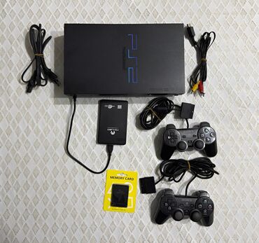 PS2 & PS1 (Sony PlayStation 2 & 1): Playstation 2 Fat Əla vəziyətdə disk yeri işləmir ona görə praşifka — 1