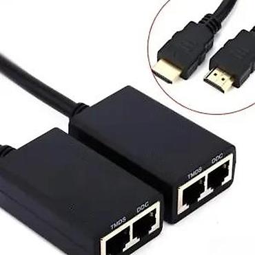 Aksesoari za TV i video: HDMI preko LAN ekstender (par) Opis: - Rešenje za prenos HDMI signala — 2