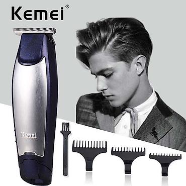 kemei km 1627: Trimmer Kemei 5021 - 60 Dəqiqə / 1 Sürət / Polad bıçaqlı / Göy rəng / — 3