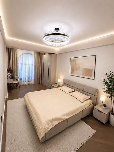 flat osh: 2 комнаты, 63 м², Южная Магистраль Элитка, 14 этаж, Дизайнерский ремонт — 3