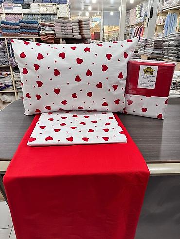 100% pambıq yataq dəsti – müxtəlif dizaynlar Tərkib: - 100% Cotton