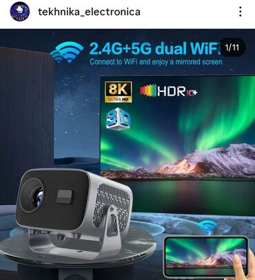 проектор мини: Проектор A10 Android TV — компактный мультимедийный проектор с умными