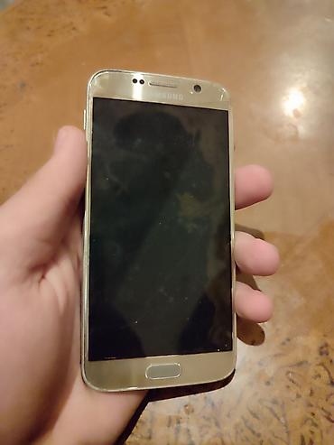 s6 edge: Samsung Galaxy S6, 32 GB, rəng - Qızılı — 1