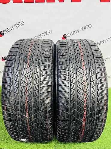 Шины 285 / 40 / R 22, Зима, Б/у, Пара, Внедорожные (АТ/МТ), Италия, Pirelli