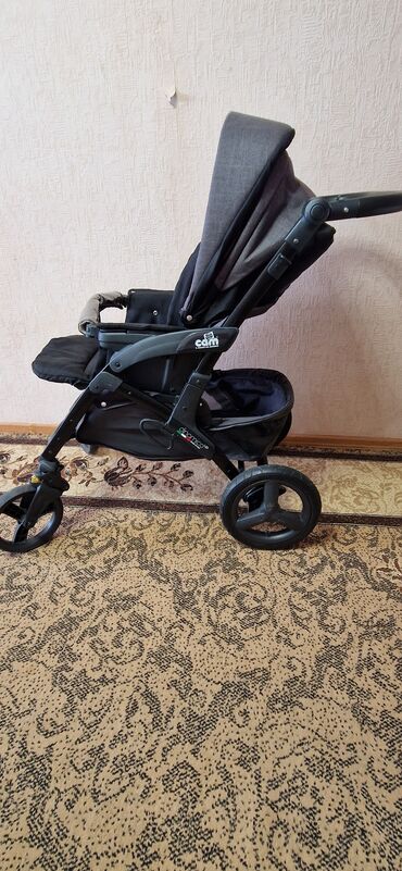 Коляски: Коляска, цвет - Серебристый, Б/у — 3