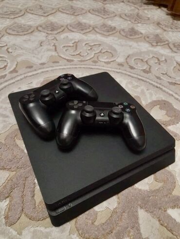 i̇şlənmiş televizor: Sony PlayStation 4 Slim 2 dene ideal Pult İle ici dolu Oyun -