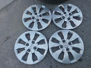 disk satilir: Hyundai orijinal disk qapaqları (4 ədəd dəst) - Model: Hyundai — 4