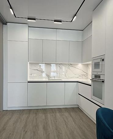 Кухонные гарнитуры: Кухонные гарнитуры в современном минималистичном стиле. - Планировки — 6