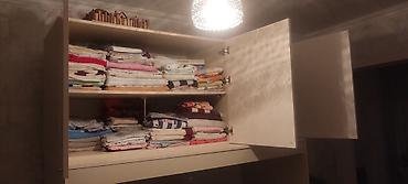 paltar işqafi: İşlənmiş, 4 qapılı, Bej, Açılan, Düz dolab — 4