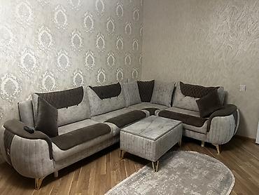 Divan və masa dəstləri: Yeni, Künc divan, Qonaq otağı üçün, Açılan — 3