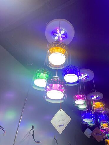 Люстры: Хрустальные подвесные люстры с LED-подсветкой - Эффектные — 65