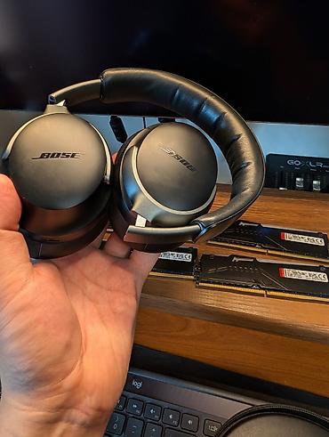 black: Bose QuietComfort Ultra Headphones, Black, 1 поколение. Состояние — 4