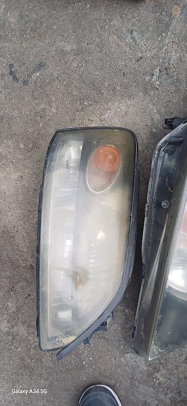 света диоты: Комплект передних фар Subaru 2002 г., Б/у, Оригинал, Япония — 1