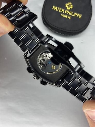 3 d saat: Yeni, Qol saatı, Patek Phillipe, rəng - Qara — 4
