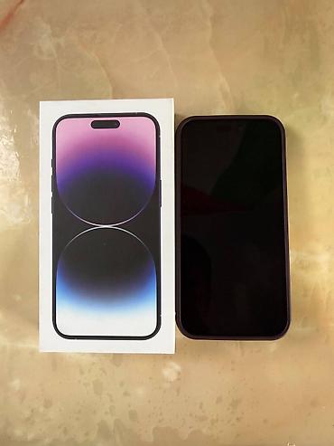 сканматик 2 про оригинал: IPhone 14 Pro, Б/у, 1 ТБ, Deep Purple, Зарядное устройство, Защитное стекло, Чехол, 100 % — 1