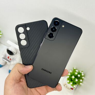 самсунг s24: Samsung Galaxy S22, Б/у, 256 ГБ, цвет - Черный, 2 SIM
