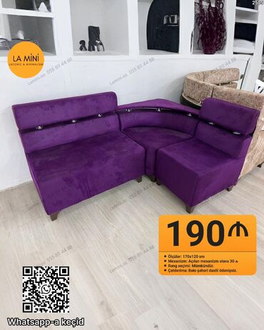 divan uzlukleri: Künc divan, Açılan, Bazasız, Şəhərdaxili pulsuz çatdırılma
