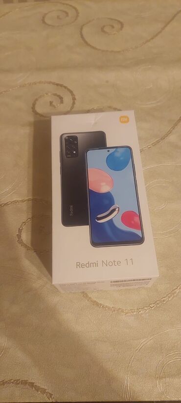 Redmi: Redmi Note 11, 128 GB, rəng - Boz, Zəmanət — 3