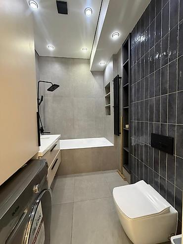 средний джал: 3 комнаты, 100 м², Средний Джал Элитка, 2 этаж, Евроремонт — 4