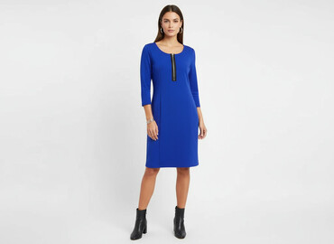 sukienka z imitacji skóry reserved: H&M, Women`s dress, size L