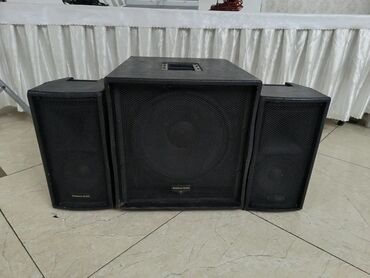 микшерный усилитель: Активный звуковой комплект для мероприятий Состав: - Активная