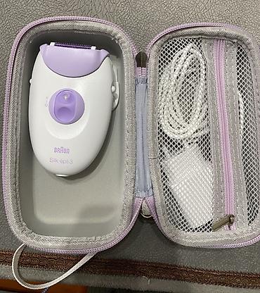 lazer epilyator: Braun Silk-épil 3 epilyator Yenidir . 75 aznə alınıb Qabı ayrıca — 2