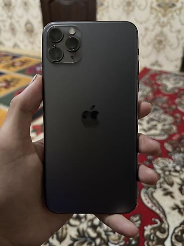 холодилик бу: IPhone 11 Pro Max, Б/у, 256 ГБ, Space Gray, Зарядное устройство, Чехол, Кабель, 75 % — 2