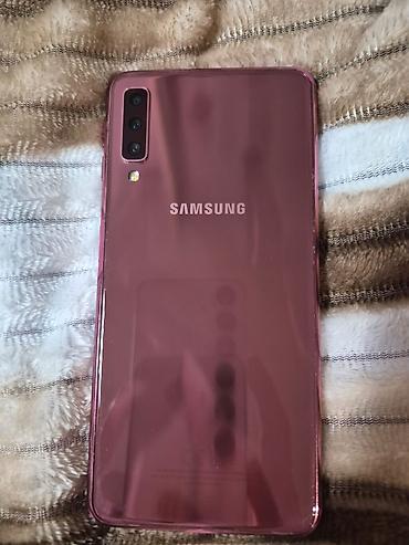 samsung 2018: Samsung Galaxy A7 2018, 64 GB, rəng - Çəhrayı — 2