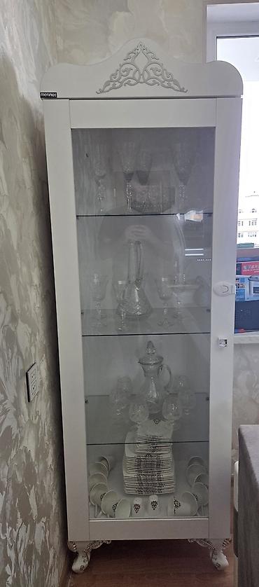 Ev üçün mebel: Merinos yemək otağı mebel dəsti - Rəng: ağ, zərif gümüşü — 2