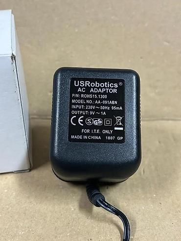 Adapteri i punjači za laptop: USRobotics AC adapter AA-091ABN - Tip: AC adaptor za ITE opremu - na lalafo.rs — 3 Adapteri i punjači za laptop: USRobotics AC adapter AA-091ABN - Tip: AC adaptor za ITE opremu - — 3