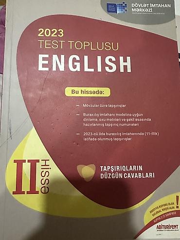 Kitablar və jurnallar: DİM hazırlıq və məktəb proqramı üzrə müxtəlif fənn kitabları və test — 5