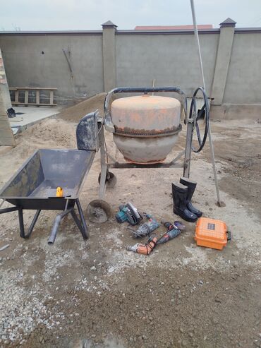 бетонный колодец: Стяжка баардык турун жасайбыз,тез жана сапаттуу, инструменттер
