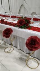 Services: Samostojeći cvet, cvet od papira, dekoracija venčanja, rodjendana