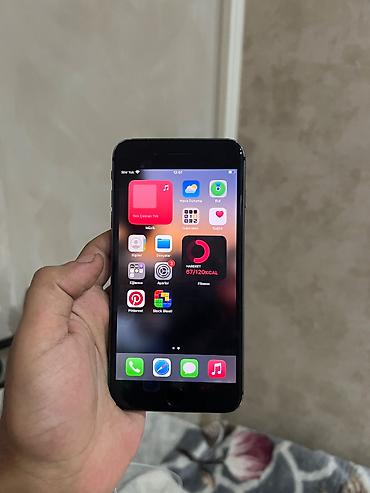 iphone es5: IPhone 8 Plus, 64 GB, Jet Black, Barmaq izi, Face ID — 6
