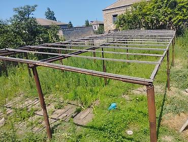 ev tipi çadır: Metal konstruksiya – istixana/üzüm çardağı karkası Hündürlüyü 4 metr — 10