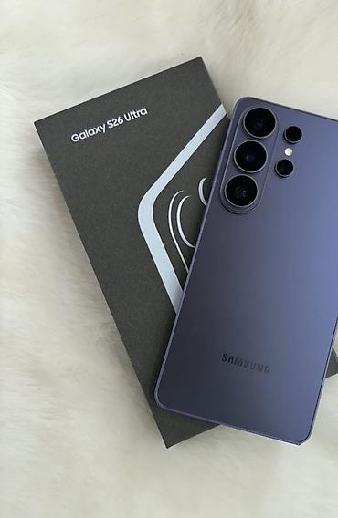 Samsung Galaxy S26 Ultra, 256 GB, Zəmanət, İki sim kartlı, Sənədlərlə lalafo.az -da Samsung Galaxy S26 Ultra, 256 GB, Zəmanət, İki sim kartlı, Sənədlərlə