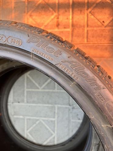 балон кышкы: Шиналар 275 / 30 / R 20, Кыш, Колдонулган, Комплект, Франция, Michelin — 10