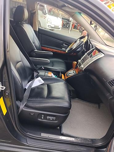 lexus ls: Lexus RX (салон) - Роскошный кожаный салон: черная натуральная кожа — 6