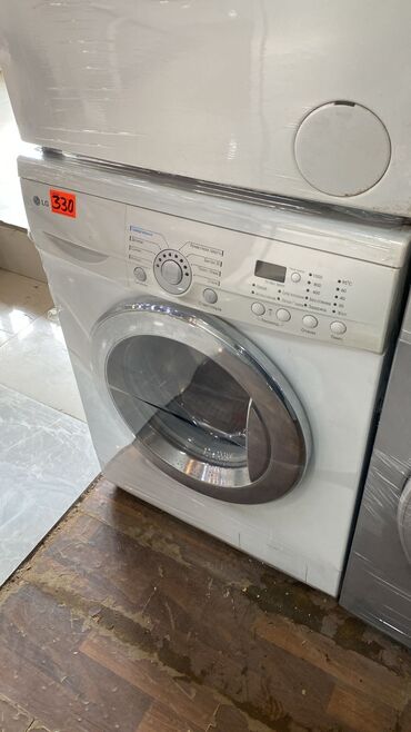 Soyuducular: LG önyükləməli paltaryuyan maşın - Ön qapaqlı, geniş porthole-lu