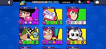 İncəsənət və kolleksiyalar: Brawl Stars hesabı – yüksək inkişaflı və tam kolleksiya Hesabda 1dəfə — 2