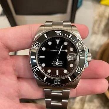 Ručni satovi: PAGANI DESIGN PD-1639 -43mm-Crna- Rolex Submariner-Automatik Potpuno — 6
